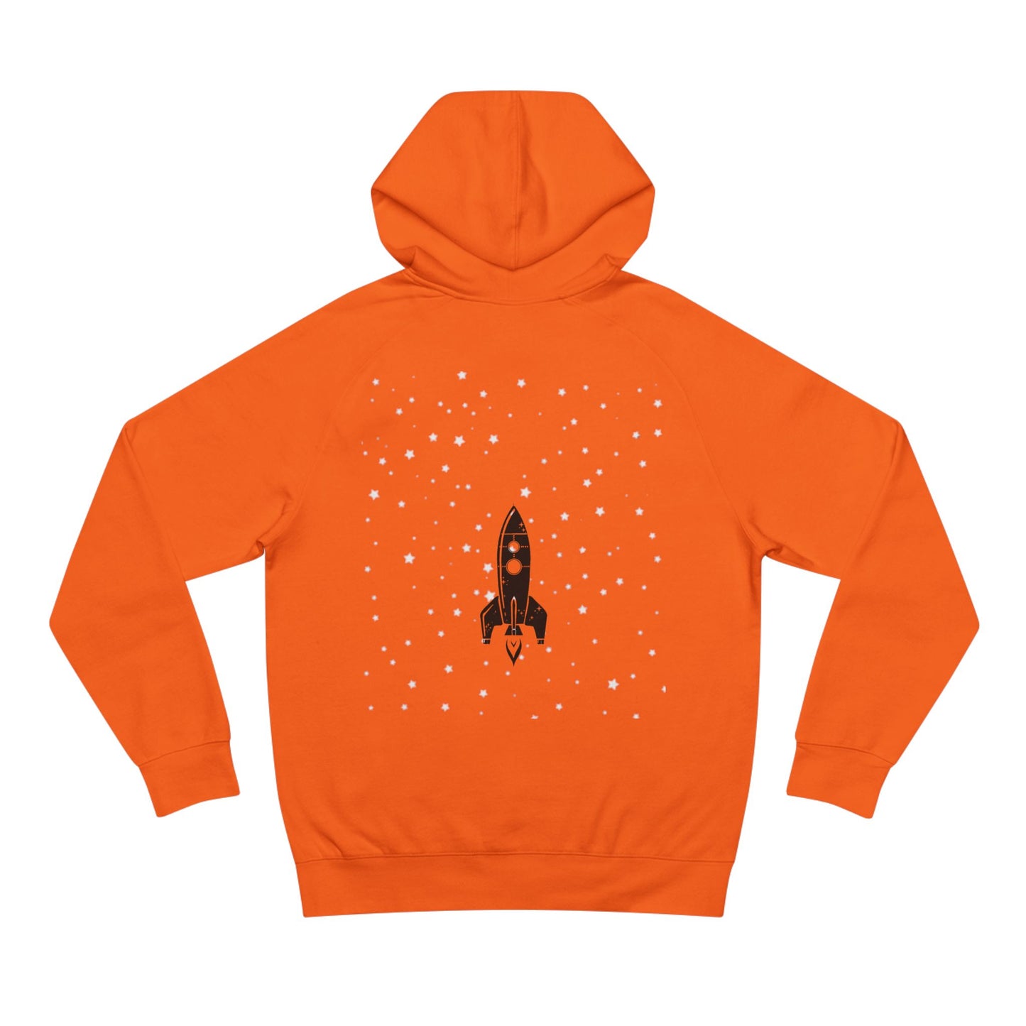 Red Unisex Supply Hoodie with 'Dead4Desires' and Rocket Design, Cozy Streetwear, Gift for Space Lovers, Casual Wear, Festival Fashion, [...]
