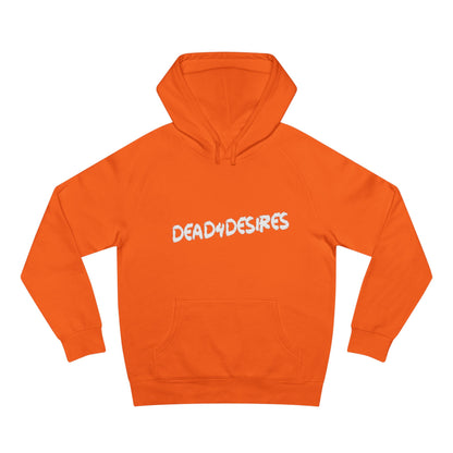 Red Unisex Supply Hoodie with 'Dead4Desires' and Rocket Design, Cozy Streetwear, Gift for Space Lovers, Casual Wear, Festival Fashion, [...]