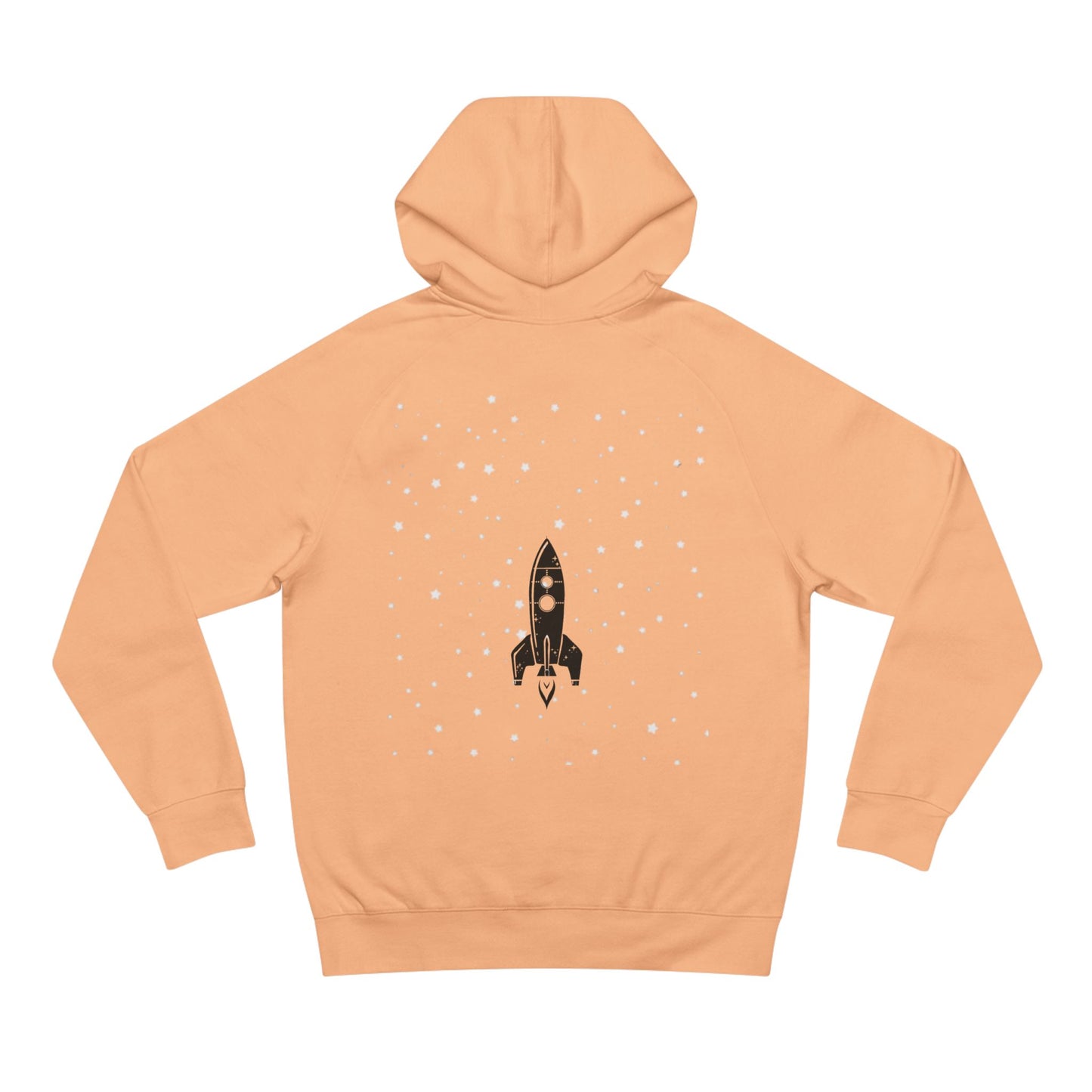 Red Unisex Supply Hoodie with 'Dead4Desires' and Rocket Design, Cozy Streetwear, Gift for Space Lovers, Casual Wear, Festival Fashion, [...]