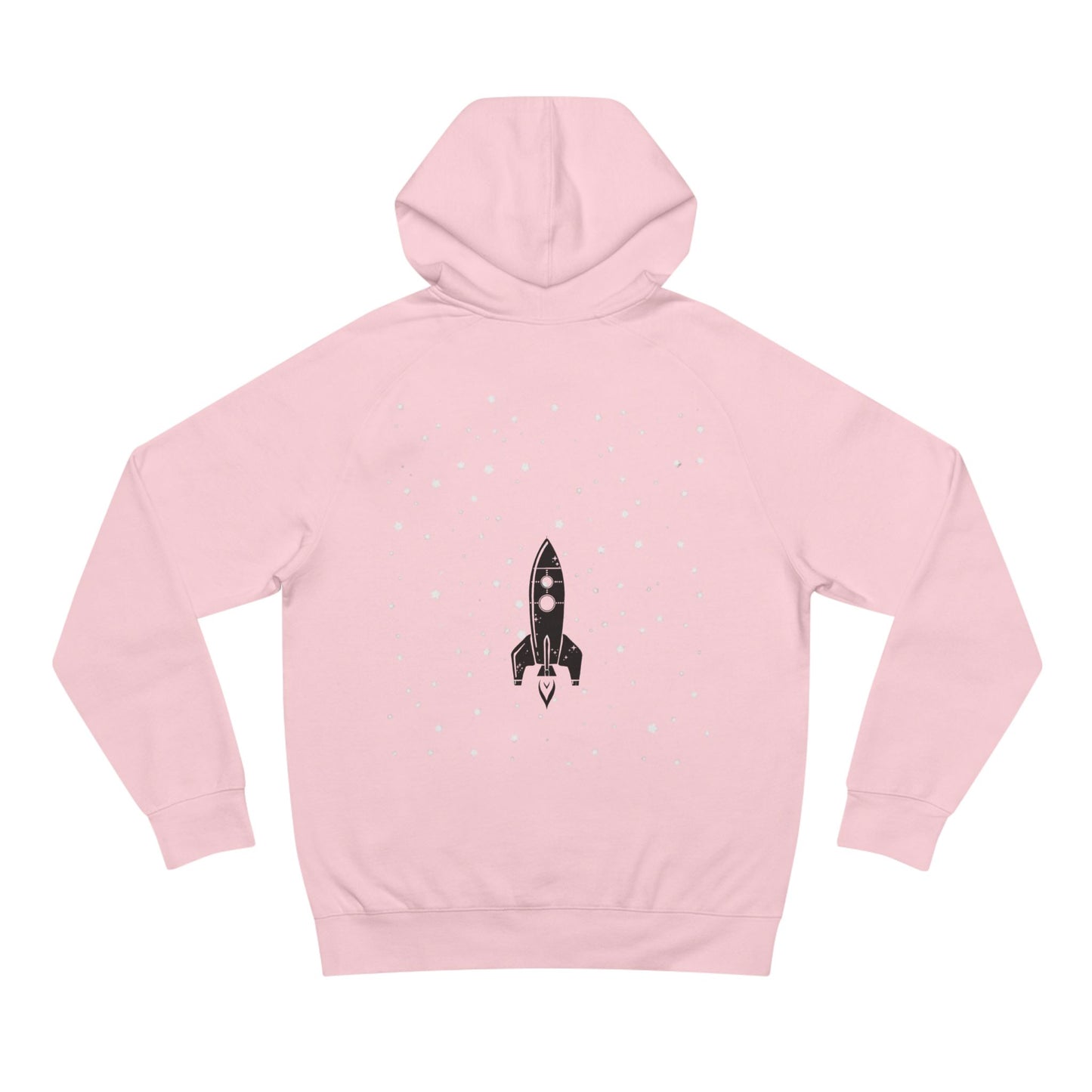 Red Unisex Supply Hoodie with 'Dead4Desires' and Rocket Design, Cozy Streetwear, Gift for Space Lovers, Casual Wear, Festival Fashion, [...]