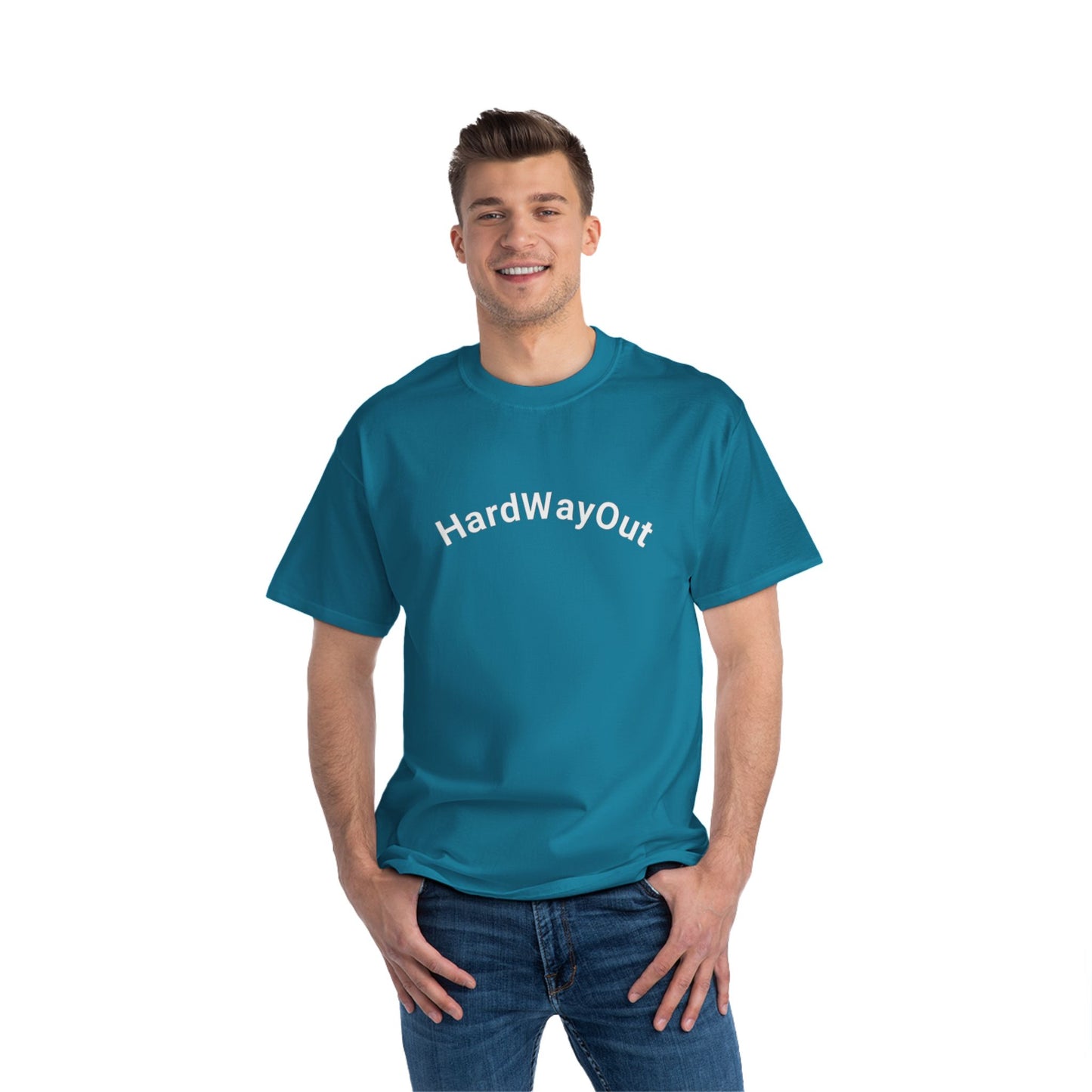 Hard Way Out beefy T-Shirt,